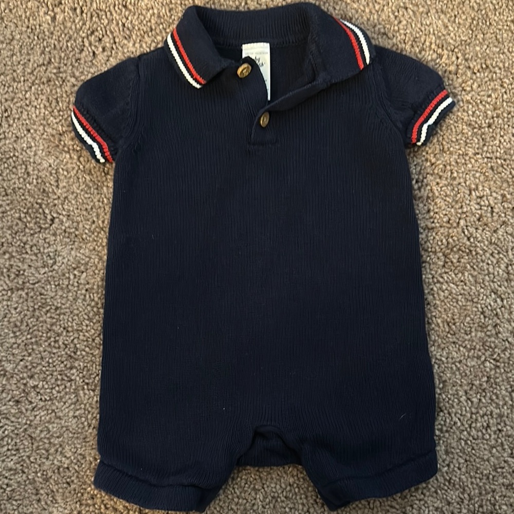 OshKosh B'gosh Navy Blue Baby Bodysuit